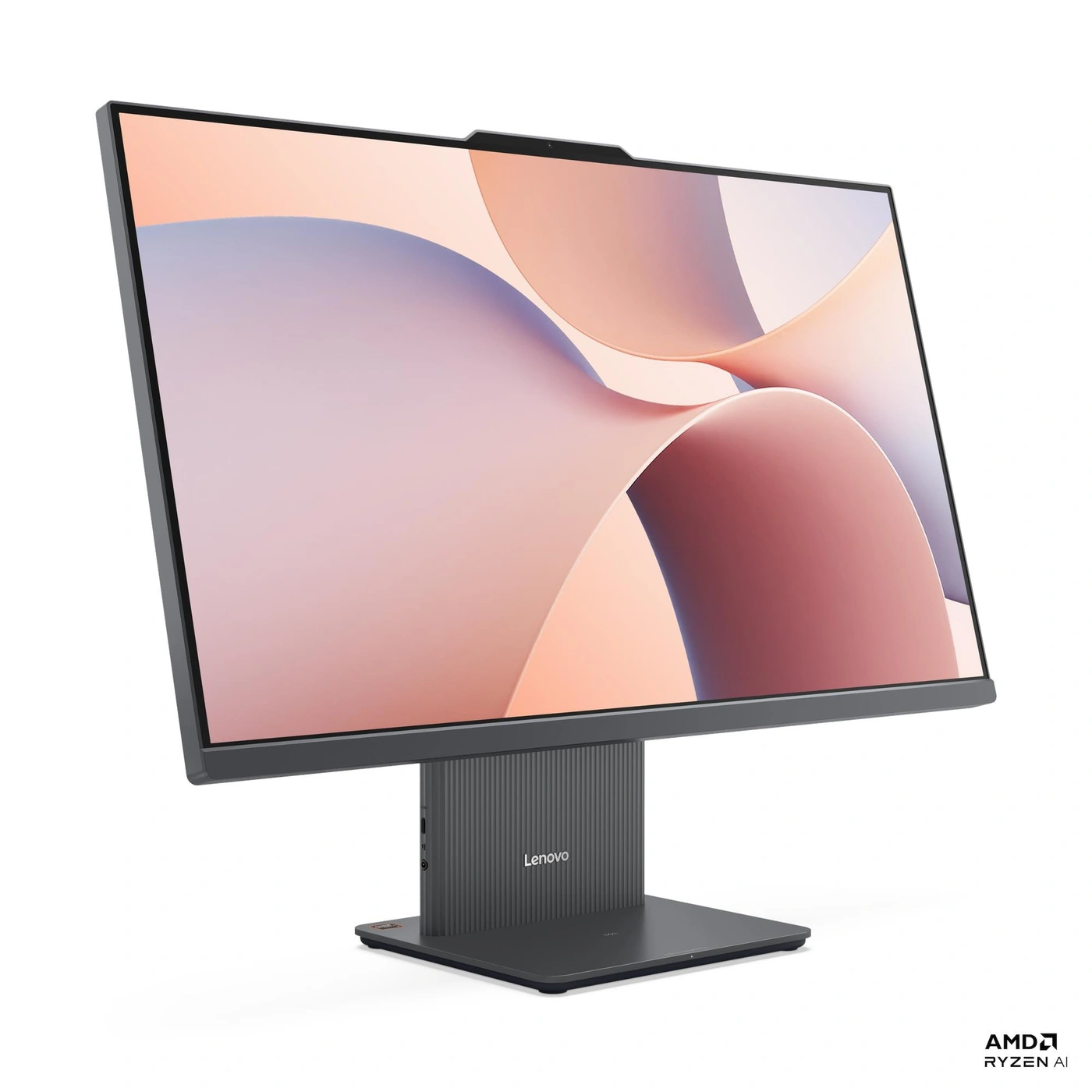 Lenovo IdeaCentre AIO 27" (F0JD001VUS) 27" FHD IPS LCD Touch-Screen All-In-One Luna Grey