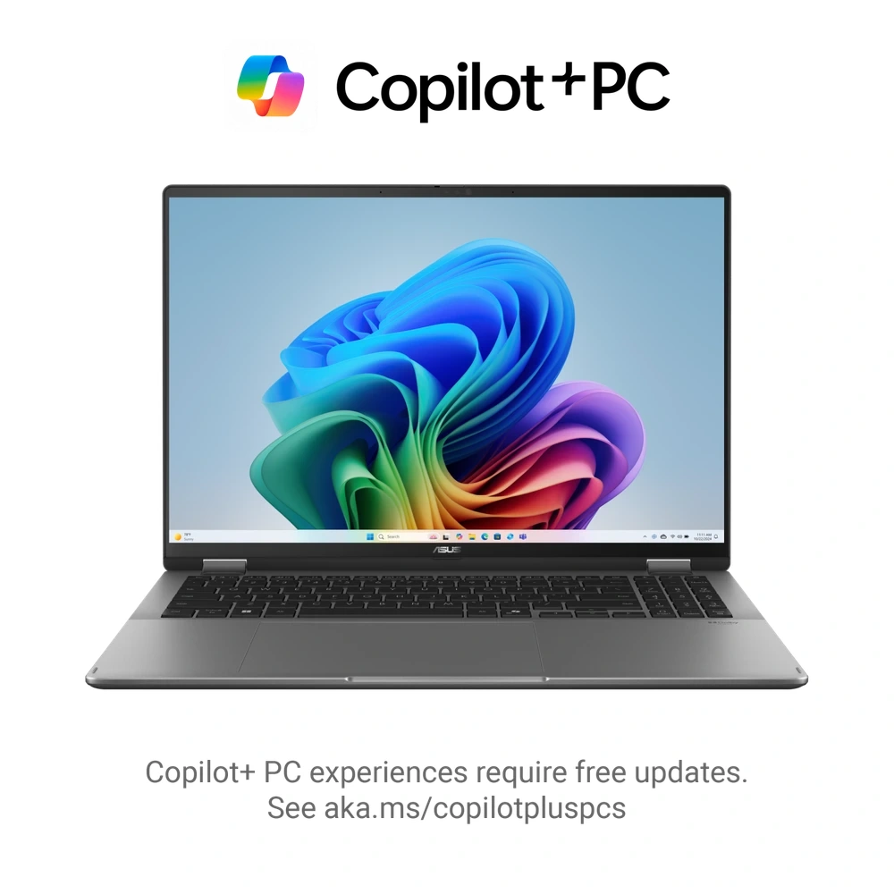 ASUS VIVOBOOK FLIP (TP3607AA-IS99T) 16" FULLHD OLED TOUCHSCREEN LAPTOP BLACK [Pad Numérico]