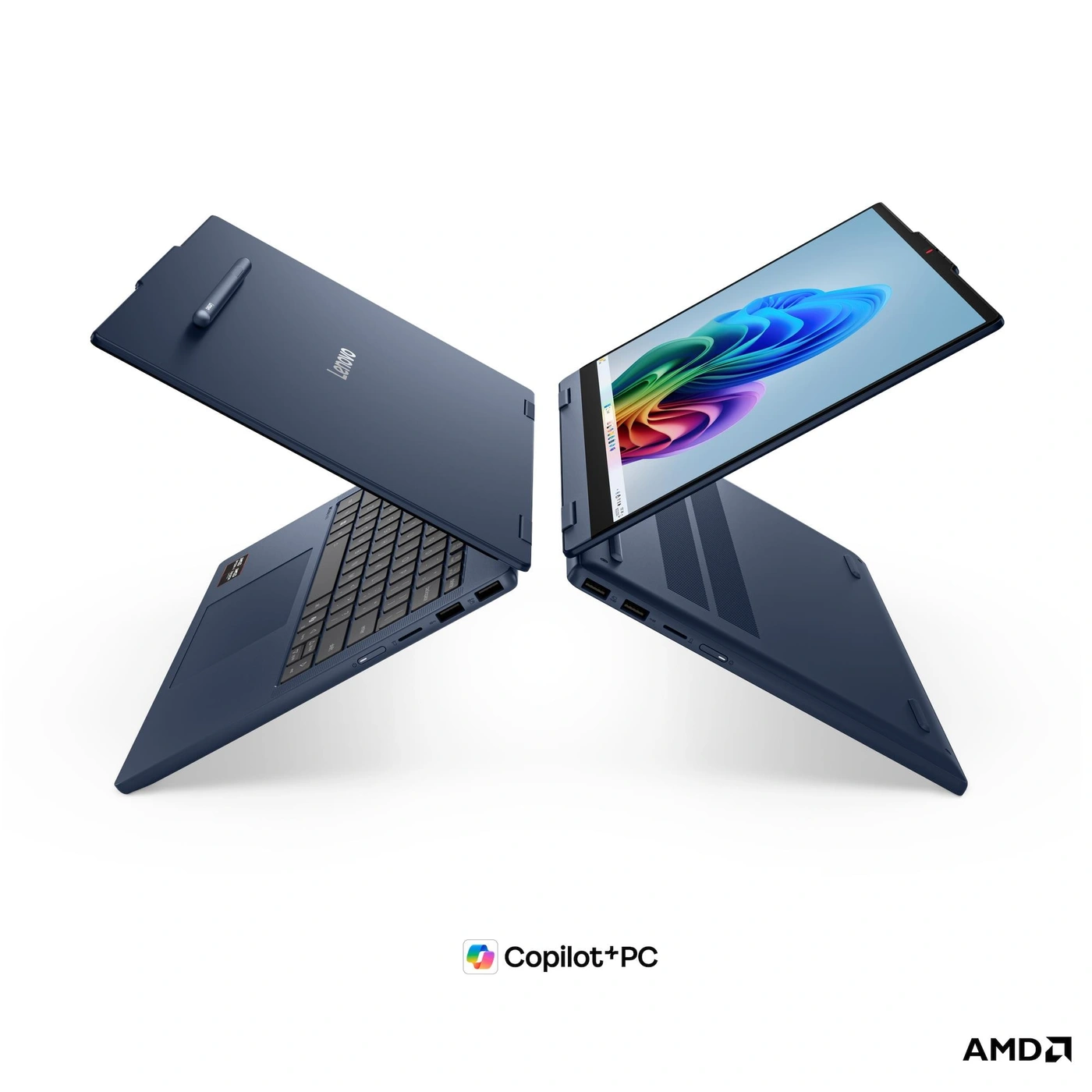LENOVO IDEAPAD 5 (83UH004LUS) 14" FULLHD+ OLED TOUCHSCREEN LAPTOP 2-IN-1 SEASHELL