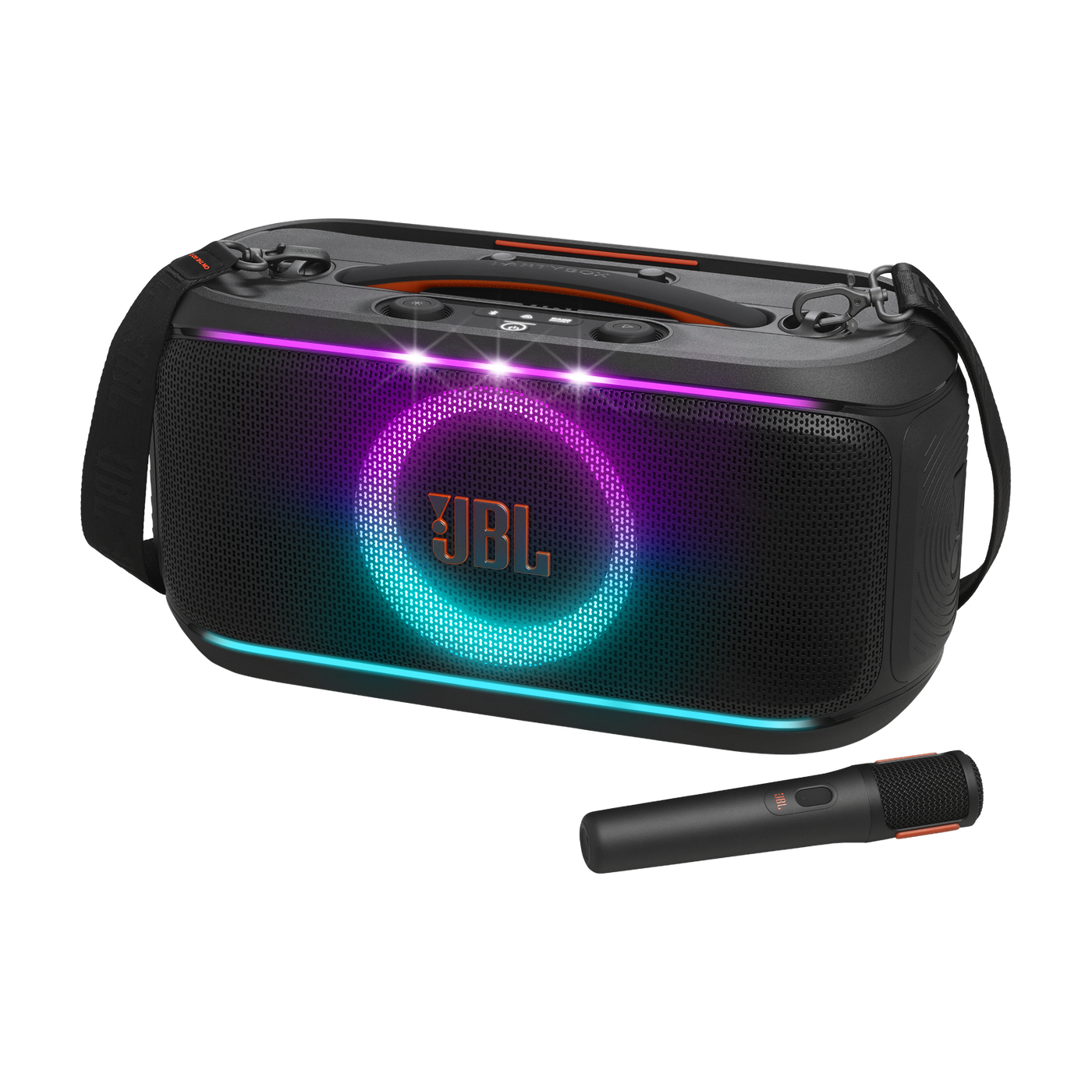 JBL PartyBox On-The-Go 2 + Micrófono