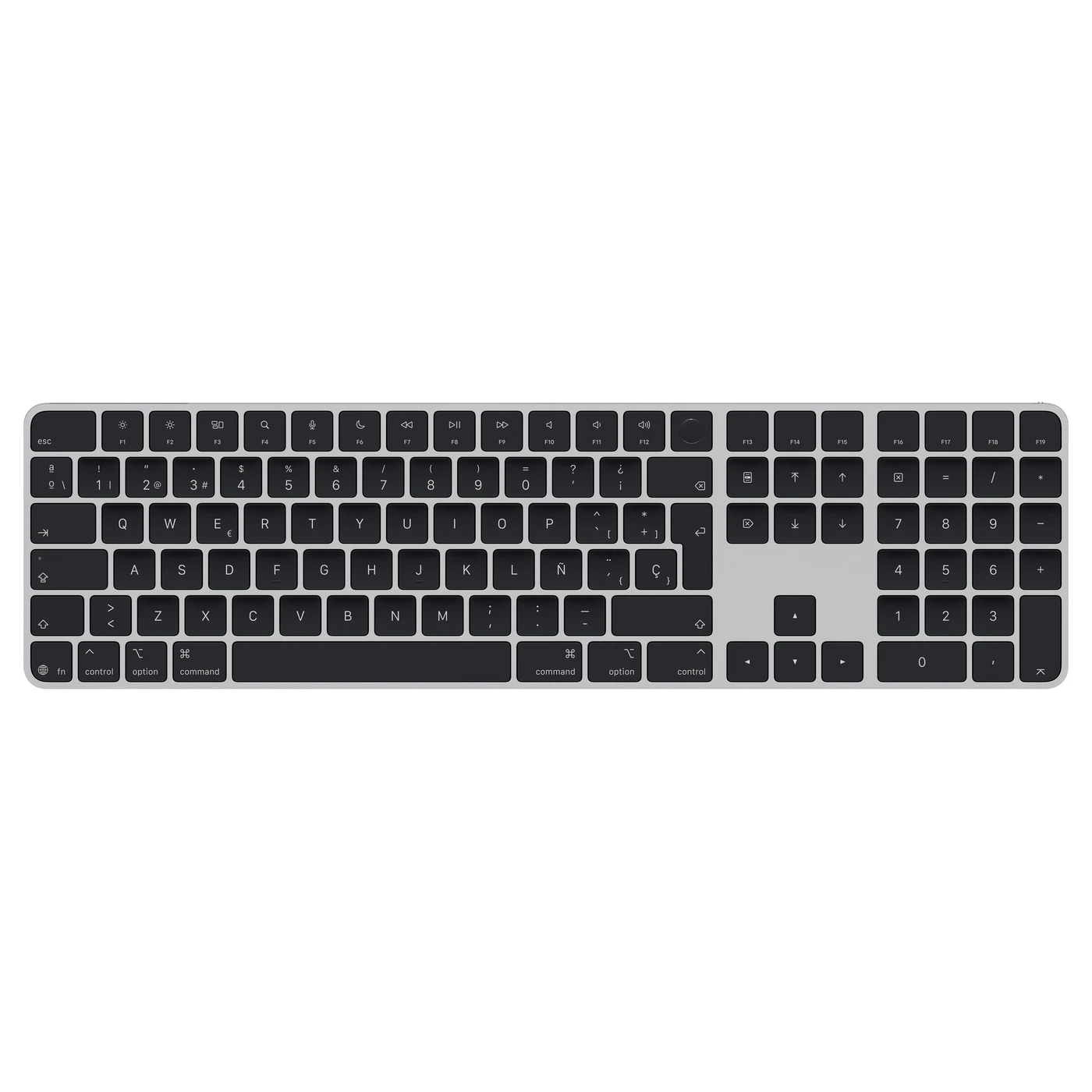 Teclado mágico con Touch ID y teclado numérico Negro ( ) Español